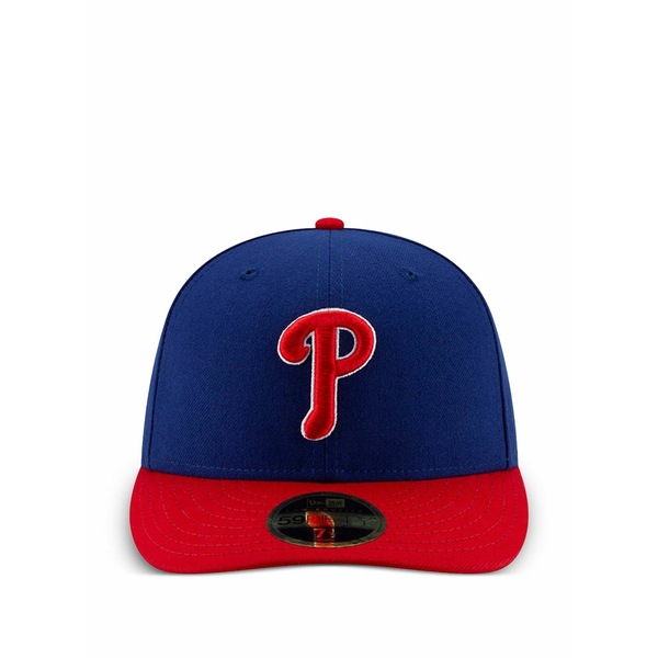 ニュー内鰓 メンズ 鳥打ち帽 付属物 59fifty philadelphia phillies 2019 fitted cap Blue