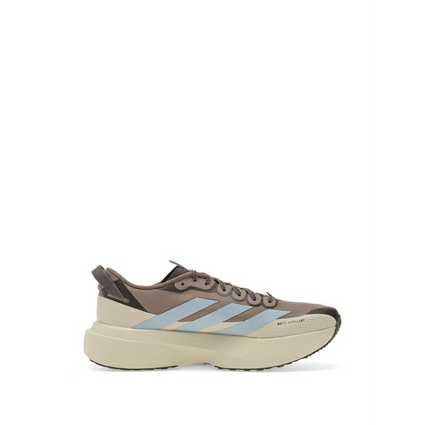 アディダス レディース スニーカー シューズ Adizero evo three-striped sneakers Brown