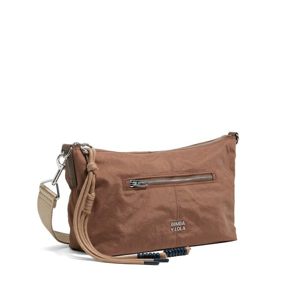 ビンバ イ ローラ レディース トートバッグ バッグ Zip tassel mini bag Brown｜asty