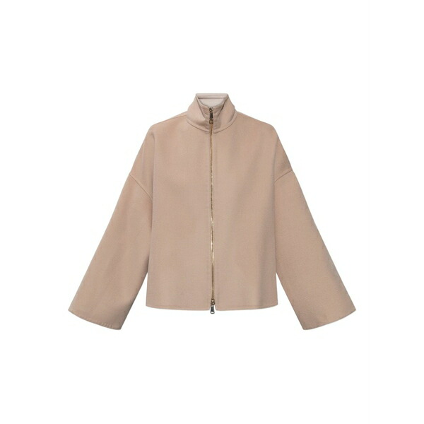 ファビアナ フィリッピ レディース ジャケット＆ブルゾン アウター Zip funnel-neck jacket Pink｜asty 123,400円