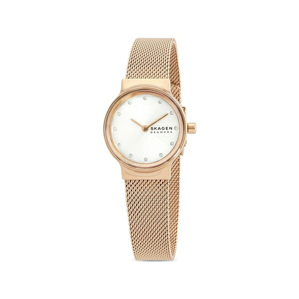 スカーゲン レディース ウオッチ 付属物 Freja lille mesh 26粍 watch White