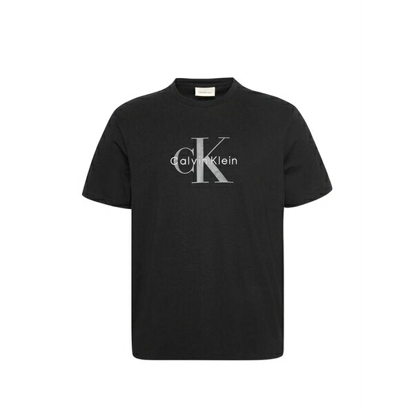 カルバンクライン メンズ ティーシャツ トップス Monologo t-shirt Black