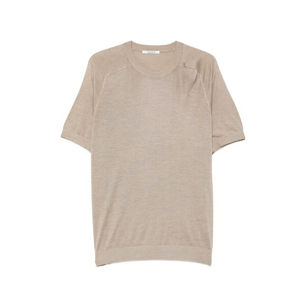 カングラ  メンズ プルオーバー トップス Raglan-sleeve t-shirt Neutrals