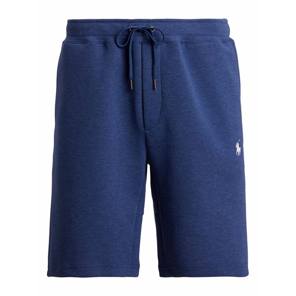 ラルフローレン メンズ 心地よいズボン下 ボトムス Polo pony-embroidered shorts Blue
