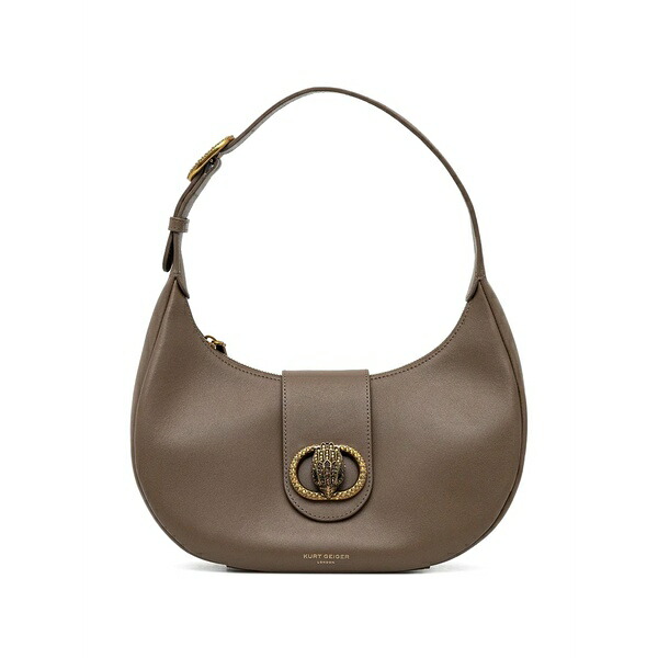 カートジェイガーロンドン レディース トートバッグ 御徒面子 Embellished tote bag Brown