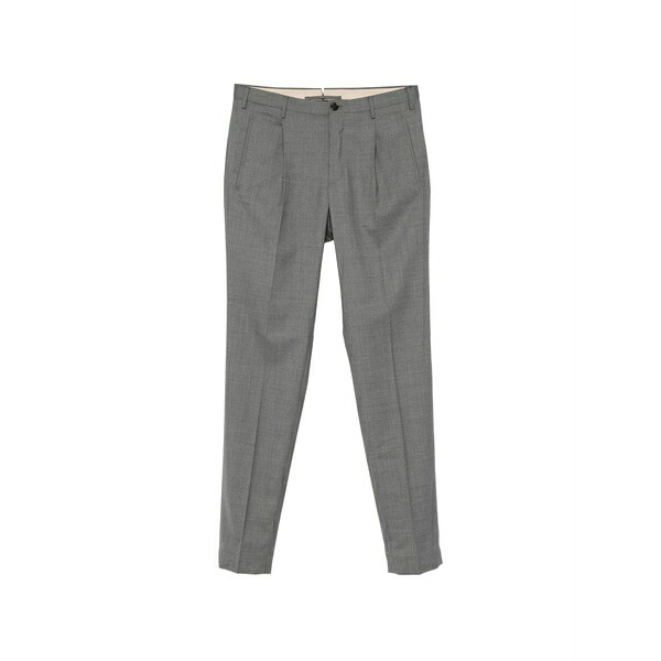 インコテックス メンズ 心地よいズボン下 ボトムス Tapered-leg trousers Grey