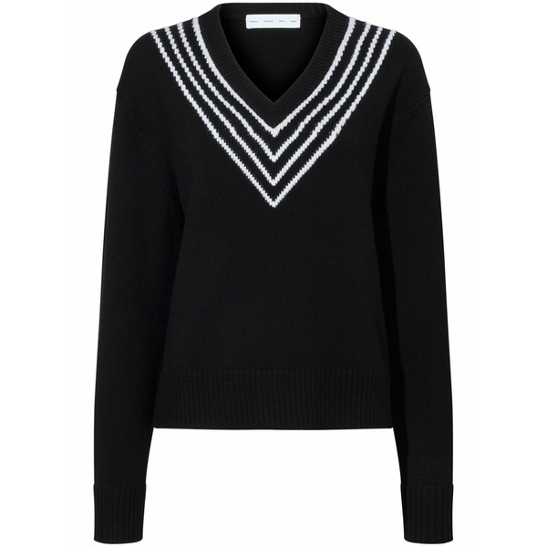 プロエンザ スクーラー 白いこと 付け札 レディース 編み物\u0026スウェーター アウター Gianna sweater Black