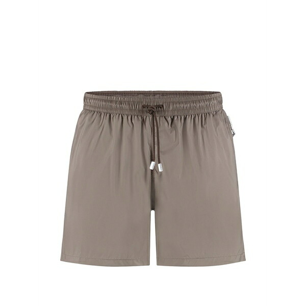 フェデーリ メンズ 心地好いズボン下 ボトムス Madeira drawstring swim shorts Neutrals
