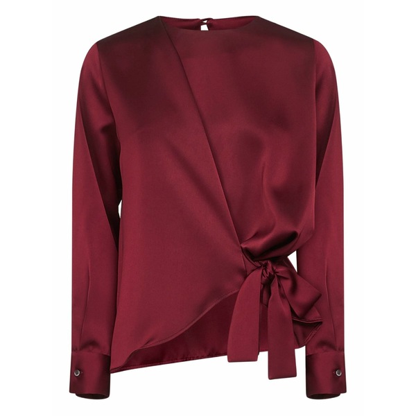 ブランカ ヴィータ レディース プルオーバー トップス Asymmetric wrap top Red