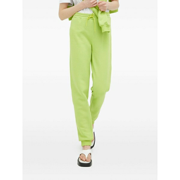 ルサム レディース 心地よいズボン下 ボトムス Drawstring trousers Green