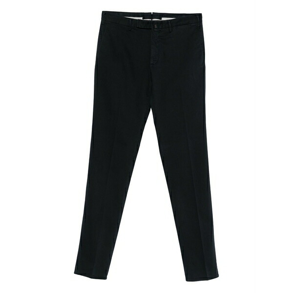 インコテックス メンズ 心地好いズボン下 ボトムス Stretch-cotton trousers Blue