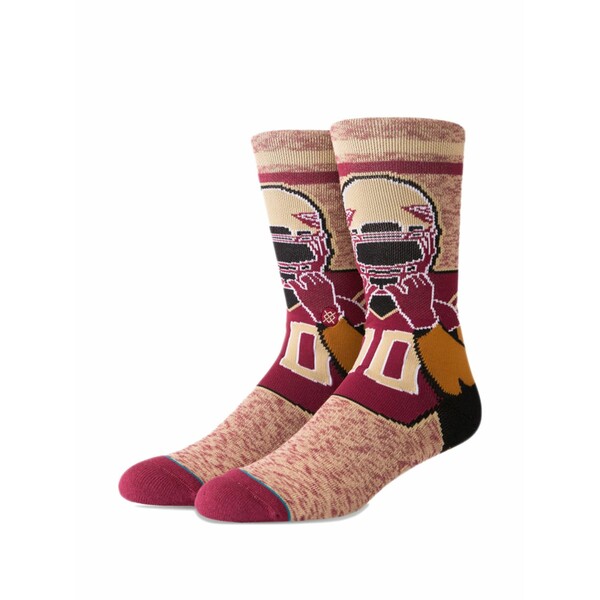 観点 メンズ ソックス アンダー御召しもの Florida state graphic socks Neutrals