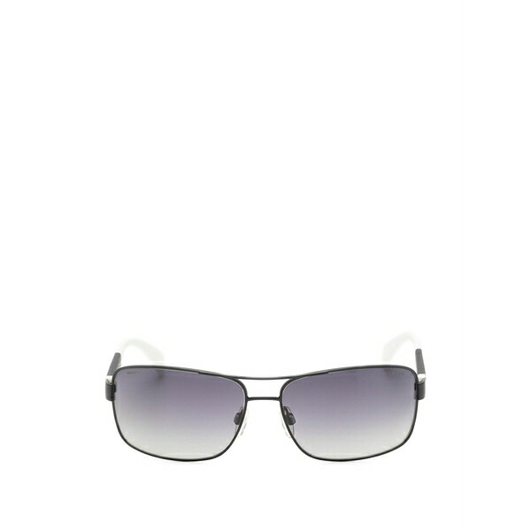トミー ヒルフィガー メンズ サングラス・アイウェア 付属物 Square-frame sunglasses Black