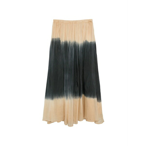 ロベルトコリーナ レディース スコート ボトムス Tie-dye pleated skirt Neutrals