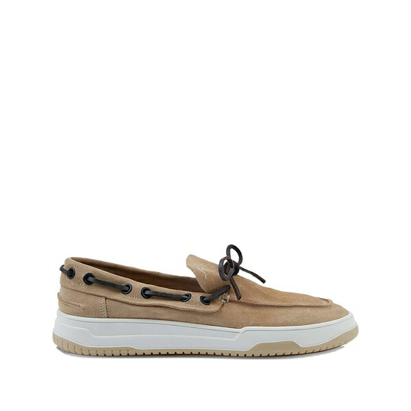 ポールアンドシャーク メンズ スリッポン・ローファー シューズ Yacht club leather loafers Neutrals