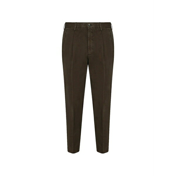 インコテックス メンズ 心地好いズボン下 ボトムス Straight-leg trousers Brown