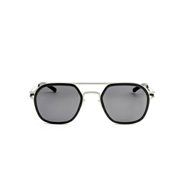マイキータ メンズ サングラス・アイウェア 添え物 Square-frame sunglasses  Silver