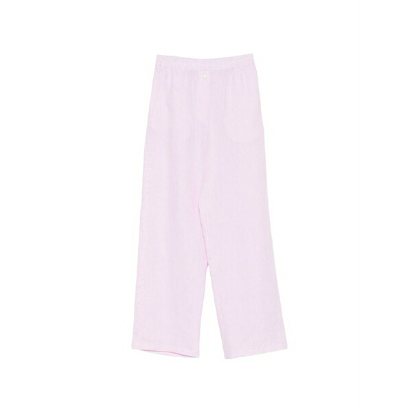 リビエラ レディース 心地好いズボン下 ボトムス Elasticated-waistband pants Pink