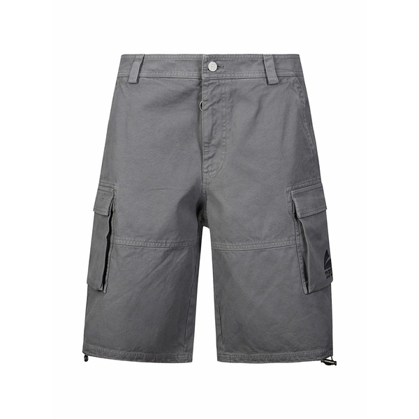マーティン・ローズ メンズ カジュアルパンツ ボトムス Logo-print cargo shorts Grey｜asty