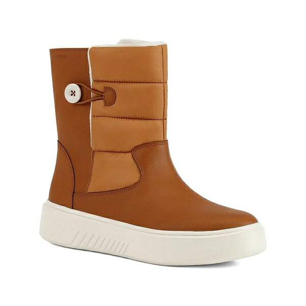 ジェオックス レディース スニーカー シューズ Leather high-top sneakers Brown