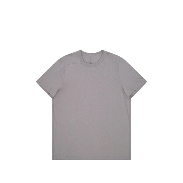 リックオウエンス メンズ ティーシャツ トップス Shoulder panelled t-shirt Grey