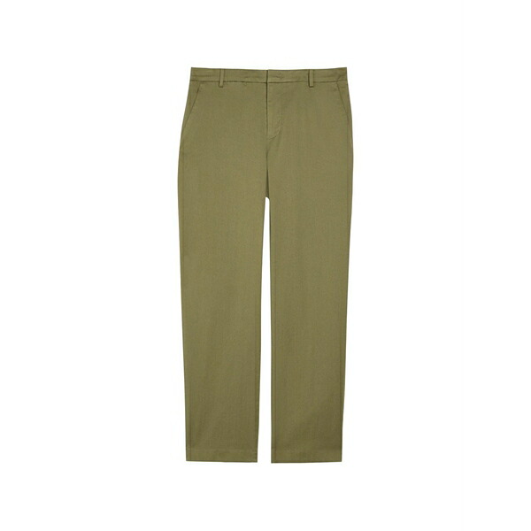 ヴィンス レディース 心地好いズボン下 ボトムス Belt-loop pocket trousers Green