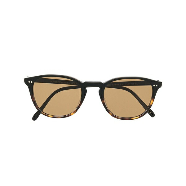オリバーピープルズ メンズ サングラス・アイウェア 添え物 Forman l.a. round-frame sunglasses Black