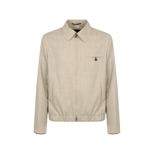 投げることお召しもの メンズ 上衣＆上衣 アウター Virgin wool jacket Neutrals