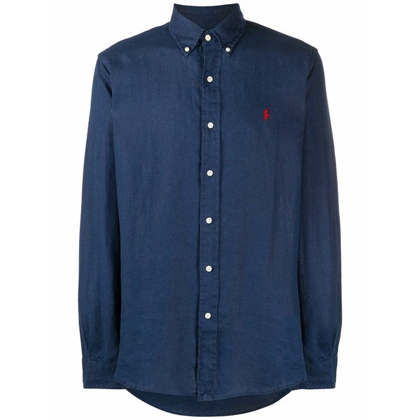 ラルフローレン メンズ シャツ トップス Chambray shirt Blue｜asty 38,870円
