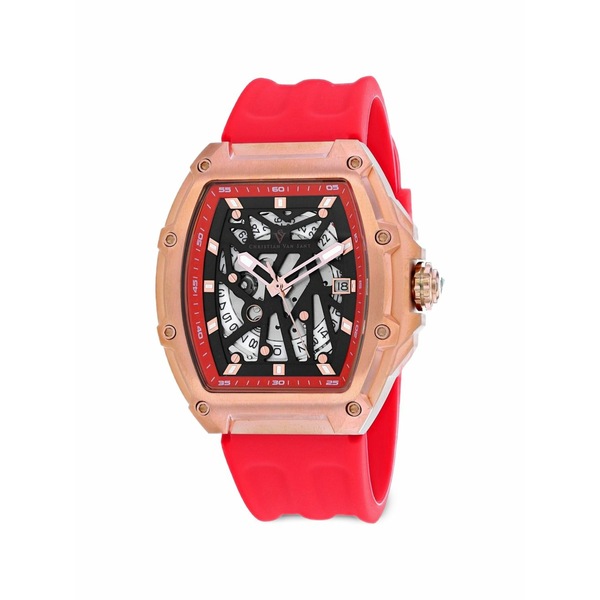 クリスチャンバンサント メンズ ウォッチ 佩び物 Odyssey 50粍 watch Black