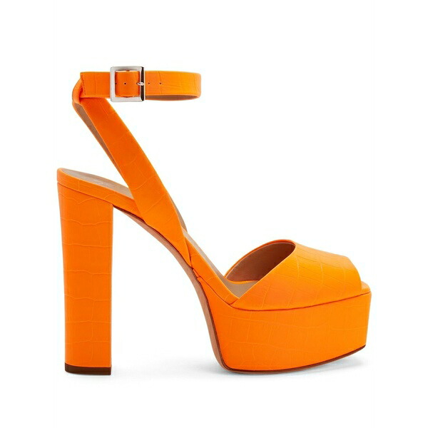 ジュゼッペザノッティ レディース サンダル シューズ 120粍 betty platform sandals Orange
