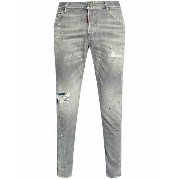 ディースクエアード メンズ ジーンズズボン下 ボトムス Blue peak skater jeans Grey