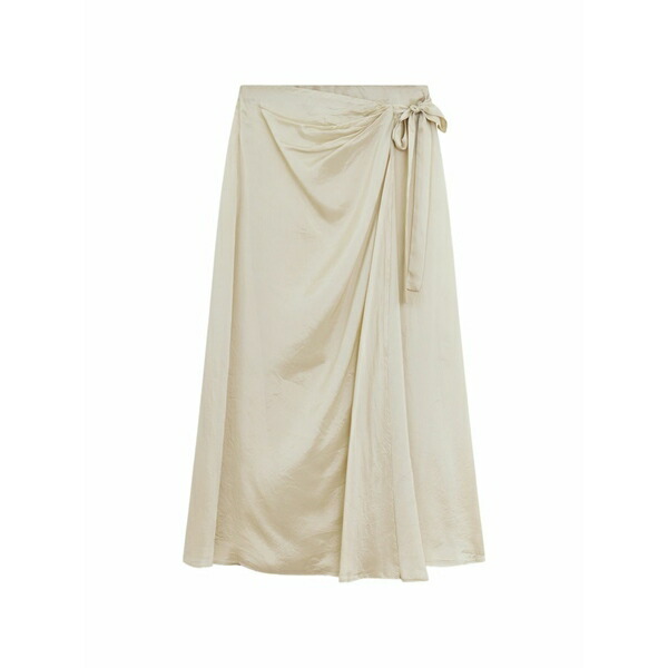 アスペジ レディース スコート ボトムス Knot tie MIDI skirt Neutrals