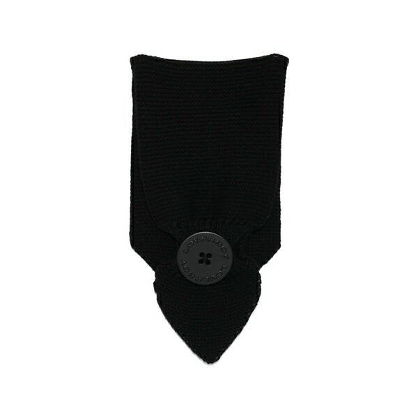 プリンスチャールズ島・ジェフリー メンズ えり巻き・袈裟・えり巻き 付属物 Cyclops button scarf Black