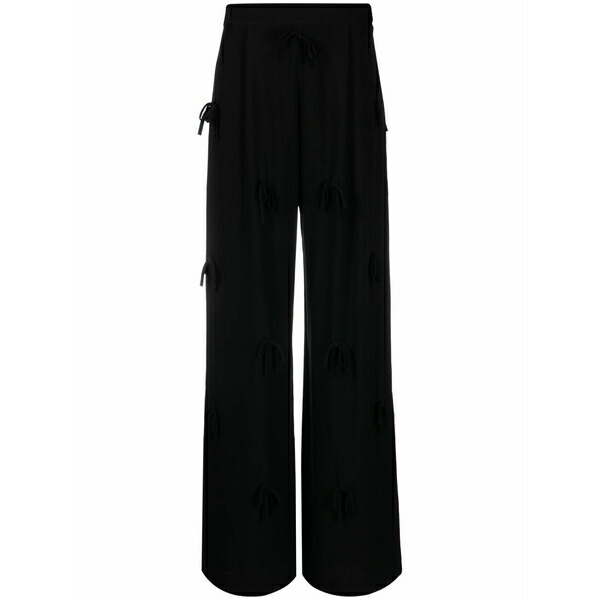ビクターアンドロルフ レディース 心地よいズボン下 ボトムス Bed of bows wide trousers Black