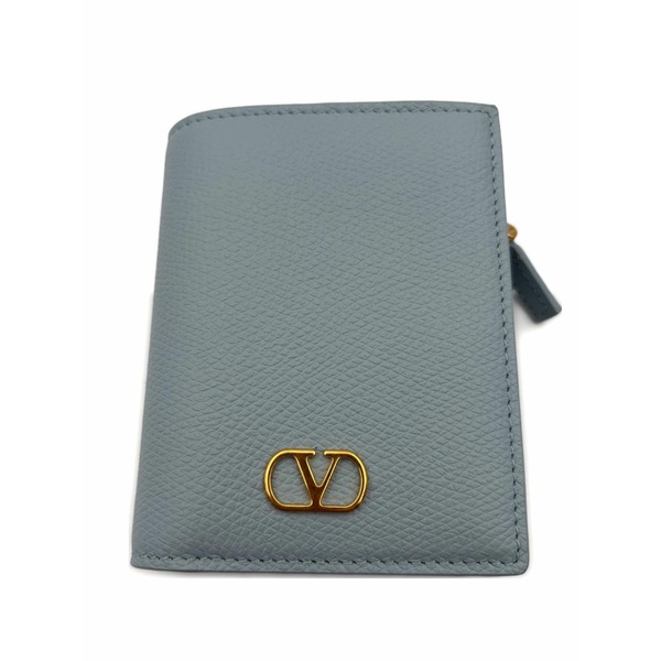 ヴァレンティノ ガラヴァーニ レディース 金入れ 付属物 Logo-detail wallet Blue