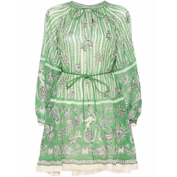 アレメ レディース 衣装 トップス Lula mini dress Green