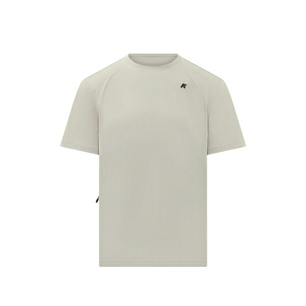 ケイ通い路 メンズ プルオーバー トップス Sergine logo-patch t-shirt Neutrals
