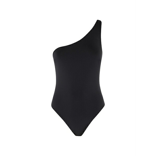 フェデリカ・トシ レディース 衣裳 トップス One-shoulder cutout swimsuit Black