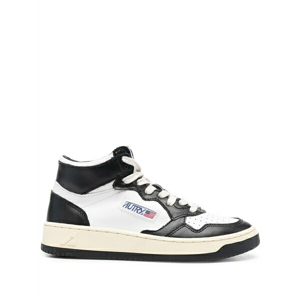 オートリー レディース スニーカー シューズ High-top lace-up sneakers White|asty