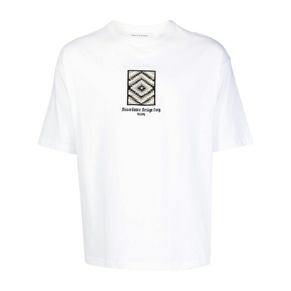 チルドレン オブ ザ ディスコーダンス メンズ ティーシャツ トップス Logo-print t-shirt White