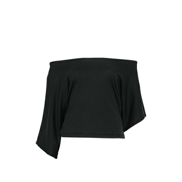 ミスビヘイブ レディース ティーシャツ トップス Holywood baby top Black