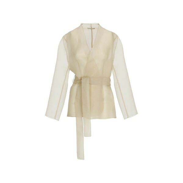 アントネリ レディース 上衣＆上衣 アウター Belted jacket Neutrals
