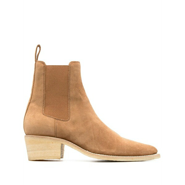 アミリ メンズ ブーツ シューズ Suede ankle boots Neutrals