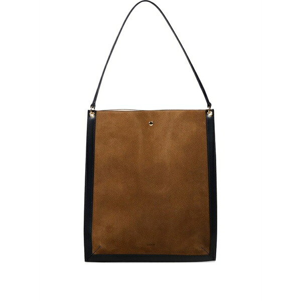 ワンドラー レディース ショルダーバッグ 御徒面子 Suede shoulder bag Brown