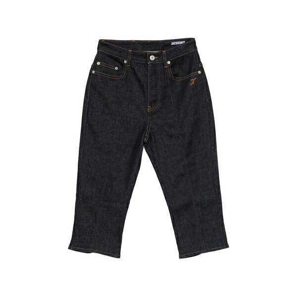 ジャクエムス レディース ジーンズズボン下 ボトムス The de-nimes five-pocket denim capris Blue