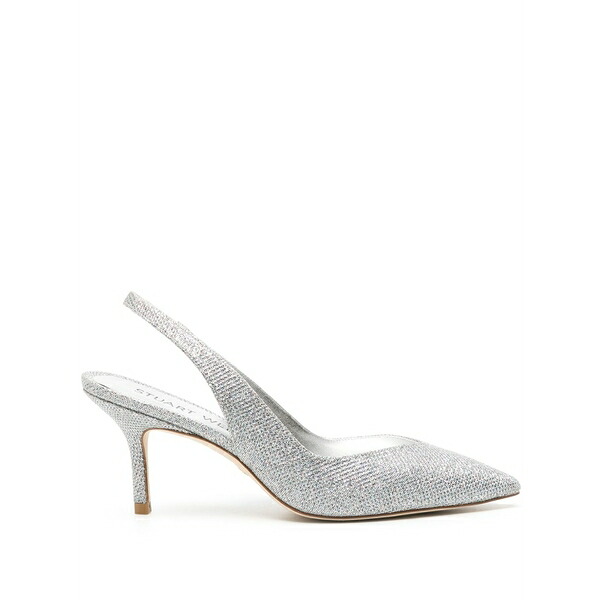 スチュアート ワイツマン レディース パンプス シューズ Eva 75粍 slingback pumps Silver