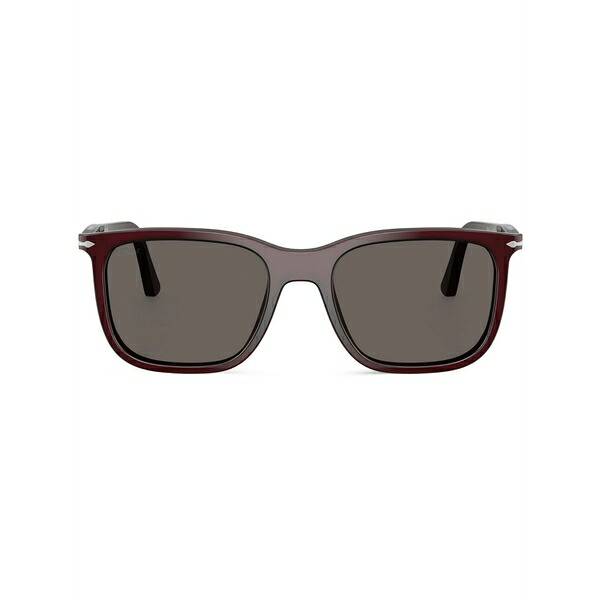 ペルソル メンズ サングラス・アイウェア 付属物 Square -frame sunglasses Red