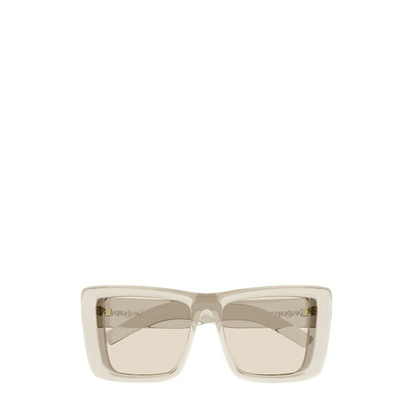 サンローラン アイウェア レディース 黒眼鏡＆アイウェア 付属物 Square-frame sunglasses Neutrals
