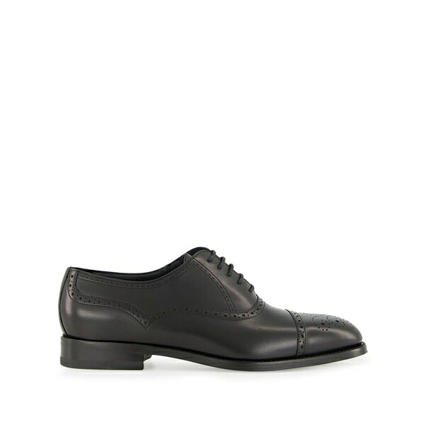 マノロブラニク メンズ 御召しものシューズ シューズ Brogue derby leather shoes Brown